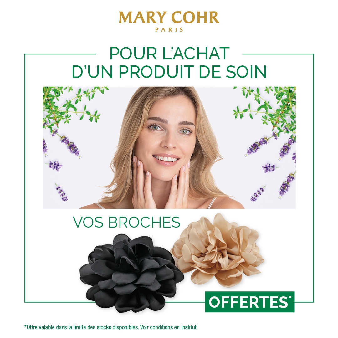 Offre Beauté dans mon Institut Mary Cohr