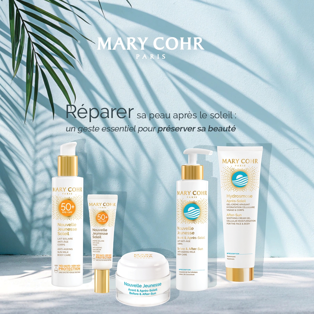 Réparer sa peau après le soleil