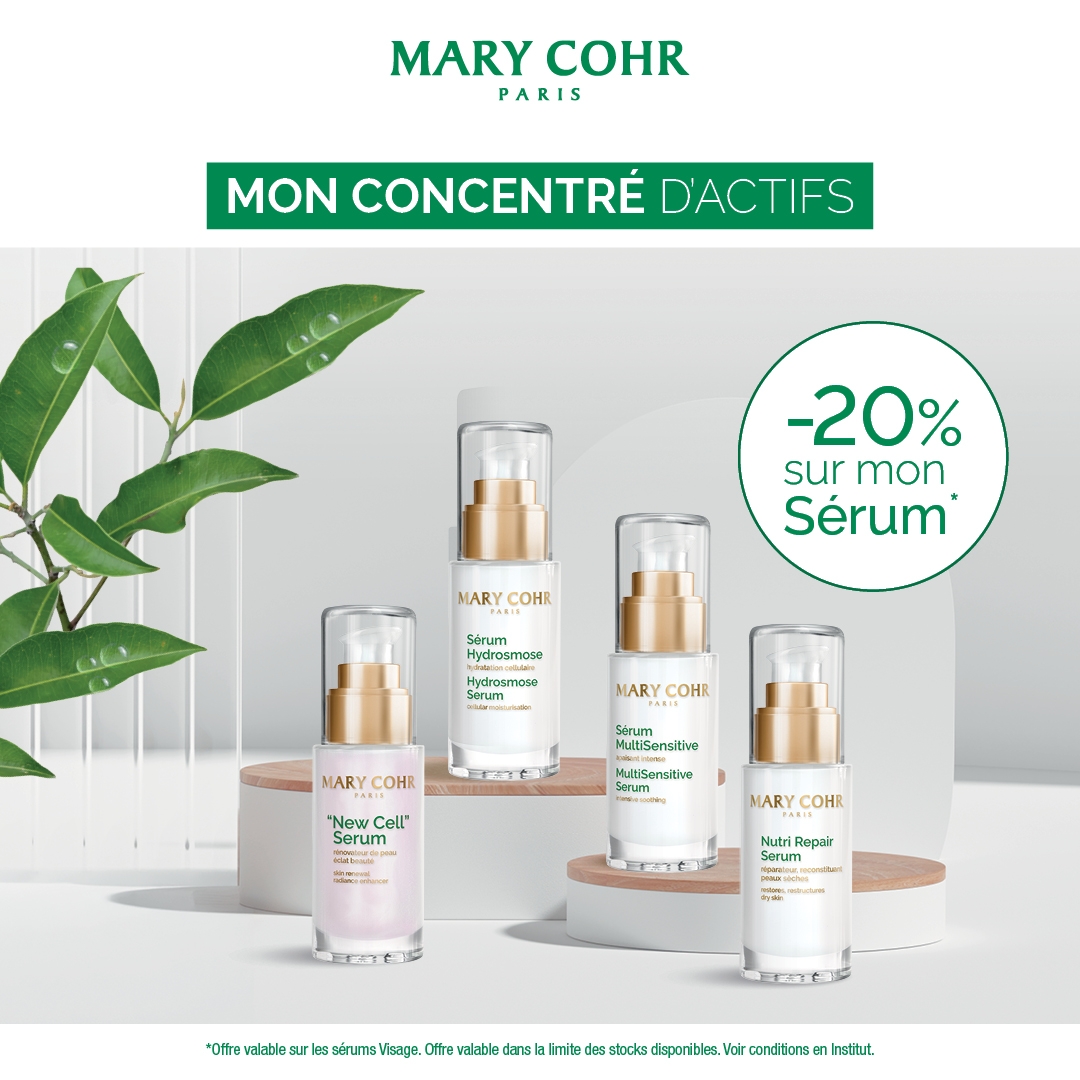 Mon sérum : mon concentré d'Actifs
